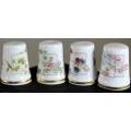 Collectible Thimble - Royal Doulton- Four Seasons- Jill Barklem 1982 - Act Fast!! Bid Now!!!