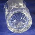 Set of 7 Crystal Whisky Tumblers - Act fast and bid now!!!