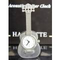 EXQUISITE HACHETTE MINITURE CLOCK -  #31 Acoustic Guitar - Act Fast!!! -BID NOW!!!