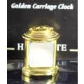 EXQUISITE HACHETTE MINITURE CLOCK -  #33 Golden Carriage Clock - Act Fast!!! -BID NOW!!!