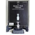 EXQUISITE HACHETTE MINITURE CLOCK -  #37 Golf Trolley- Act Fast!!! -BID NOW!!!