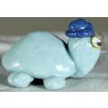Miniature - Tortoise with Hat - Act Fast!!! -BID NOW!!!