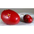 Miniature - Pair of Painted Eggs - Act Fast!!! -BID NOW!!!