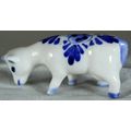 Miniature - Blue & White Cow - Act Fast!!! -BID NOW!!!