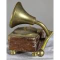 Miniature - Brass Gramaphone - Act Fast!!! -BID NOW!!!
