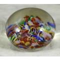Glass Paperweight - Colorful - Small - Act Fast!! Bid Now!!