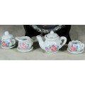 Miniature Tray with 2 Duos - Cake Plate Milk Jug, and Kettle with Lids - Act Fast!! Bid Now!!