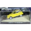 JAMES BOND 007  UNIVERSAL HOBBIES- Citroën 2CV ( For Your Eyes Only #5 )