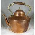 Very Old Portuguese Copper & Brass Kettle - Act Fast!!! -BID NOW!!!
