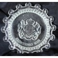 Small Glass Queen Elizabeth Coronation Dish - Act Fast!!! -BID NOW!!!