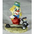 Standing Clown With Dancing Cat - Act Fast!!! -BID NOW!!!