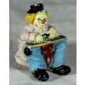 Sitting Clown Playing Musical Instrument - Act Fast!!! -BID NOW!!!