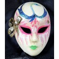 Miniature Casted Face Mask (Pink Painted) - Bid Now!!!