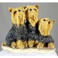 Dog Collection - A24207 - Yorkshire Terriers (Dark) - Bid Now!!!