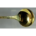 Eetrite 24Ct Gold Plated Fleur Sugar Spoon - Beautiful!!! - Bid Now!!!