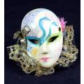 Small Opera Mask - Blue Embellishment - ACT FAST!!! BID NOW!!!