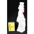 Porcelain Clown With Double Bass - ACT FAST!!! BID NOW!!!