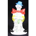 Porcelain Clown With Umbrella - ACT FAST!!! BID NOW!!!
