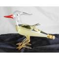 Bols - Curacao Triple Sec - Rare Glass Bird - Hand Blown - Bid Now!!!