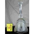 Frosted Glass Bell - Bid Now!!!