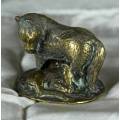 Brass Horse with Foal - Bid Now!!!