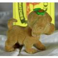 Puppy - In My Pocket Families - Mini Brown Collector Toy Rare Fuzzy by Just Play- Bid Now!!!