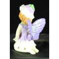 Flower Fairy - Purple Wings - Bid Now!!!
