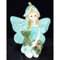 Flower Fairy - Green Wings - Bid Now!!!