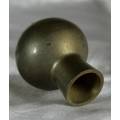 Miniature Brass - Bulbous Vase - Bid Now!!!