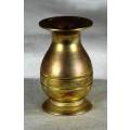 Miniature Brass - Vase - Bid Now!!!