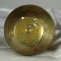 Miniature Brass - Bulbous Vase - Bid Now!!!