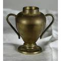 Miniature Brass - 2 Handled Vase - Bid Now!!!