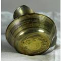 Miniature Brass - Wash Basin With Pitcher - Bid Now!!!