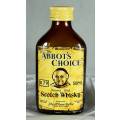 Mini Liquor Bottle - Abbott`s Choice Scotch Whisky (50ml)- BID NOW!!!