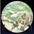 Royal Doulton - Display Plate - Zulu Girl at Waterhole - Act Fast - BID NOW!!!