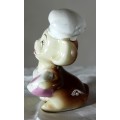 Vintage Porcelain Chef Mouse - BID NOW!!!