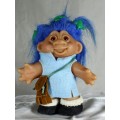 Vintage 2001 Olga P Tiddle Dam Troll Doll - Wisdom - BID NOW!!!