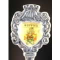 Souvenir Teaspoon - Koppies - Low Price!! - Bid Now!!!