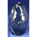 Large Glass Owl Paperweight - Act Fast - Bid Now!!!