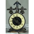 Miniature Brass Pencil Sharpener - Winding Clock - Low Price - BID NOW!!