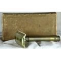 Vintage  Safety Razor - Brass Handle - Low Price!! - Bid Now!!!