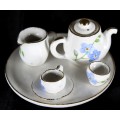 Miniature Porcelain Tea for One Set - Bid Now!