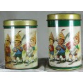 Character  Salt & Pepper Set - Campbells Vintage tin - Bid Now!!!