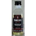 Mini Liquor Bottle - Barclays Whisky - Plastic Bottle (50ml) - BID NOW!!!