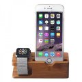 Nerdtech - Apple Watch & iPhone Bamboo Dock Station