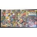 Captain Marvel Vol.1 Comic Book Bundle (1968-1979)