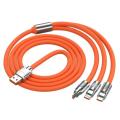 Orange Fast Charger Cable