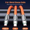 Orange Fast Charger Cable