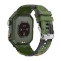 GW55 Smart Watch Men`s Outdoor Sports Fitness Smart Watch - Green