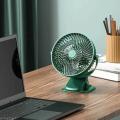 Desk Fan, Pram Fan with Strong Air Flow and Low Noise Level - Green